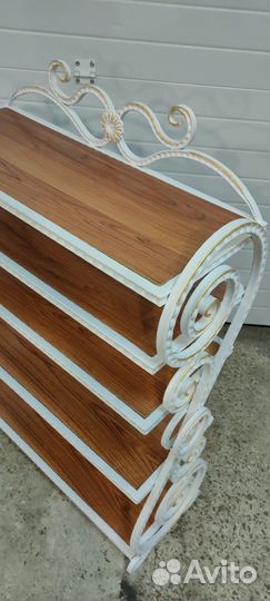 Обувница в прихожую белая