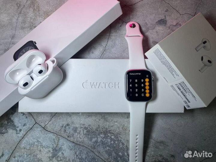 Комплект AirPods 3 + Apple Watch 9