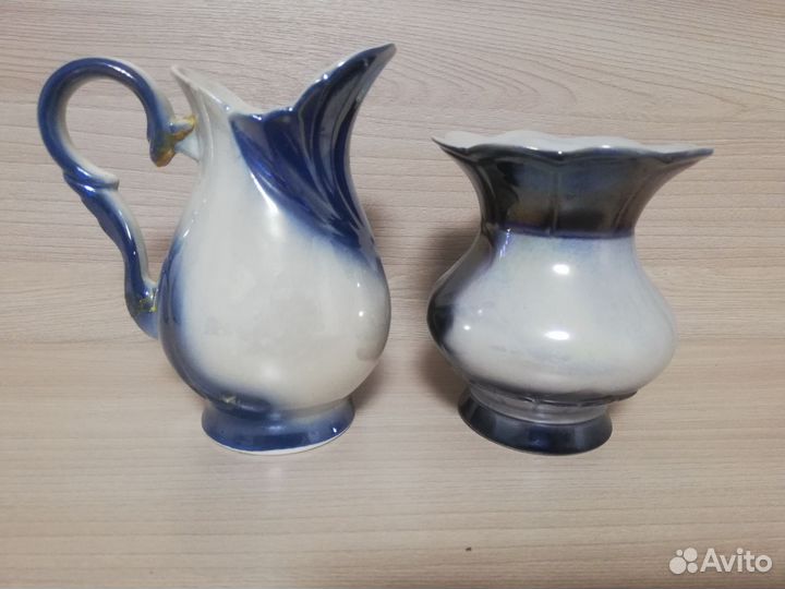 Вазочка + кувшинчик (мини)