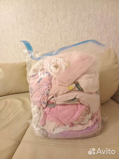 Детская одежда для девочек пакетом