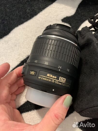 Объектив nikon 18-55 mm