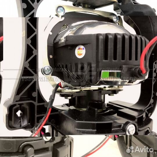 Переходные рамки для замены линз на Lexus LX570 20