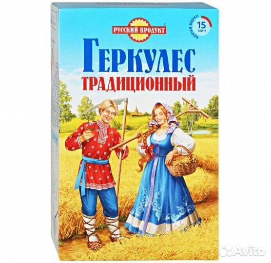 Овсяные хлопья Геркулес Русский Продукт 420г