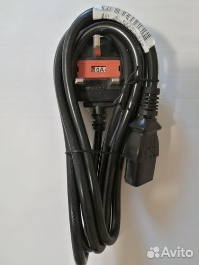 Кабель питания I-sheng 10A разъём euro