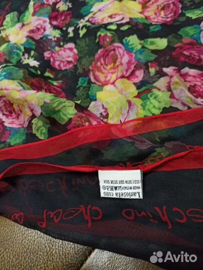 Палантин moschino оригинал италия