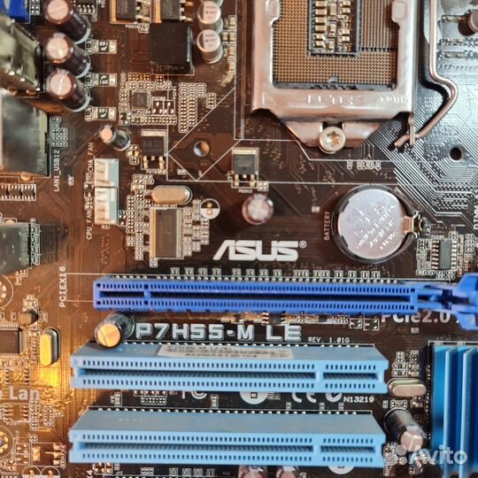 Проверенная Asus P7H55-M LE (Скупка Трейд-Ин)