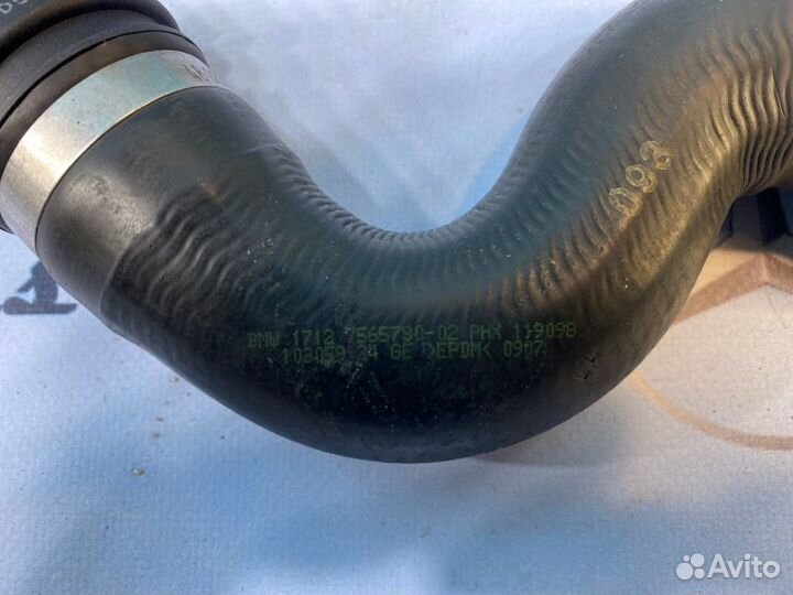 Патрубок охлаждения Bmw 525I Е60 LCI N52B25 2007Г