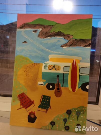 Картина маслом на холсте