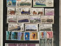 Почтовые марки по теме Паровозы