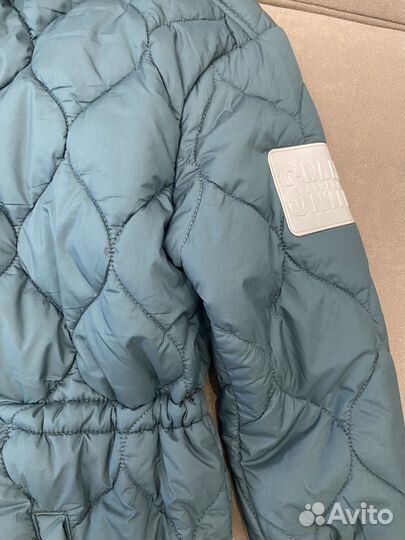 Курта демисезонная для девочки пальто стеганое