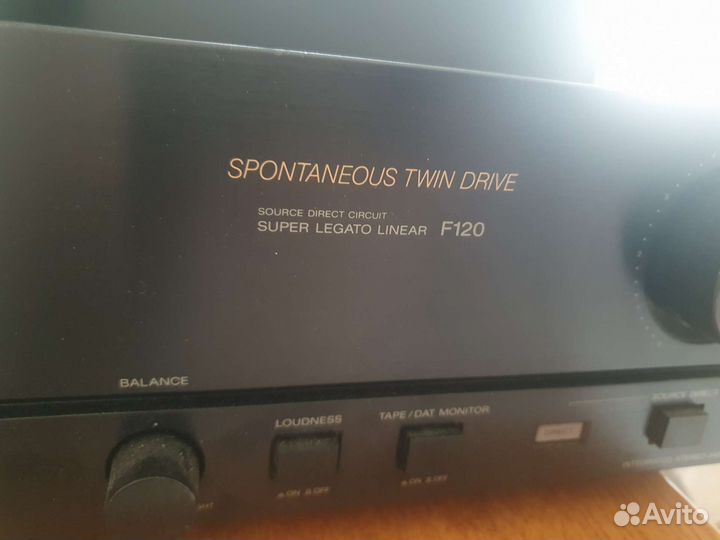 Усилитель sony ta f120