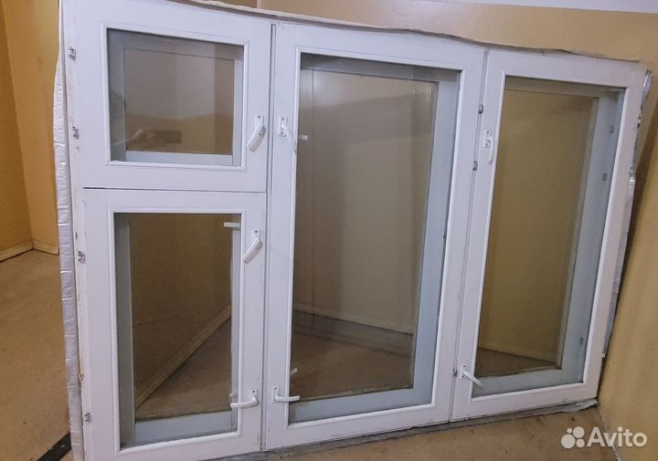 Деревянные окна со стеклопакетом б/у