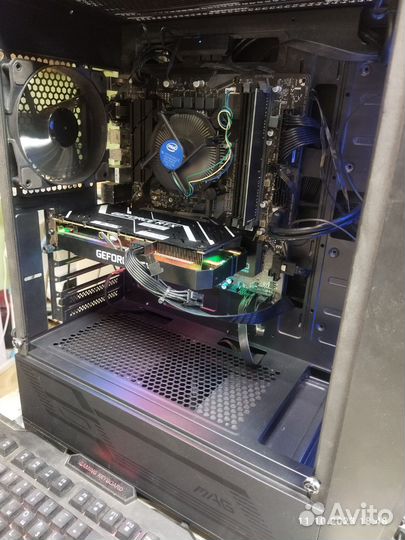 Игровой пк RTX 3050 и intel core i5 11400f
