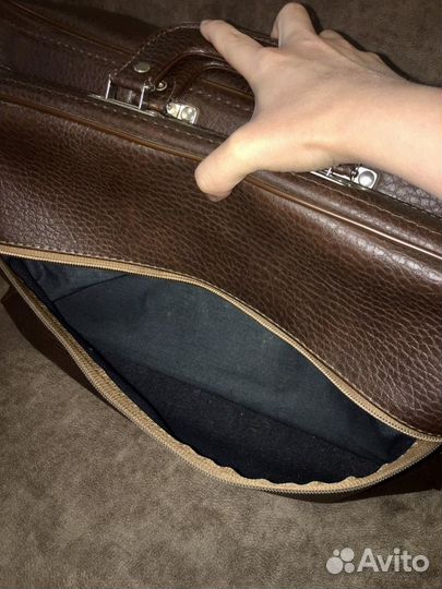 Портфель (Сумка) СССР 70-е годы (натуральная кожа)