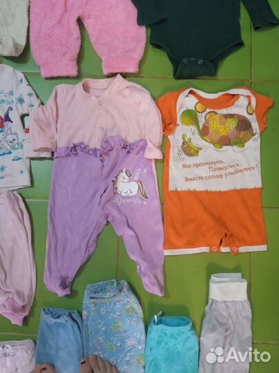 Детские вещи с рождения