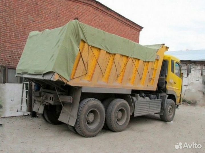 Тент, полог брезентовый на самосвал любых размеров