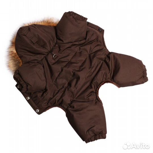 Lion комбинезон для собак, коричневый, коричневая