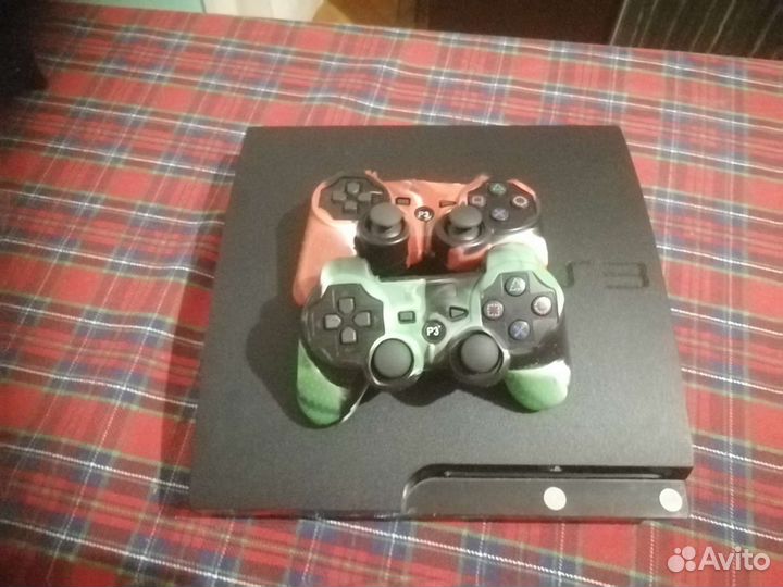 Игровая приставка ps3 super slim