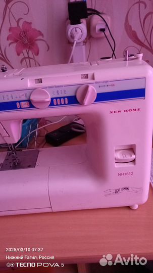Электрическая швейная машинка. Продам на запчасти