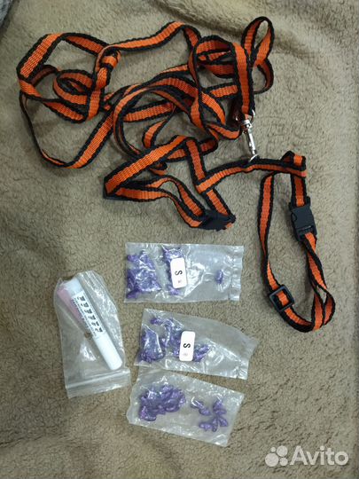 Анти Царапки для кошек, шлейка для кошки