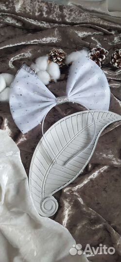 Ободок Бант для костюма Куклы, Мальвина