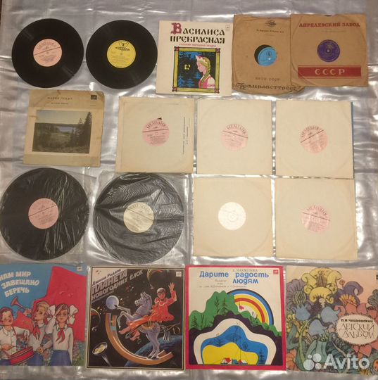 Виниловые пластинки СССР
