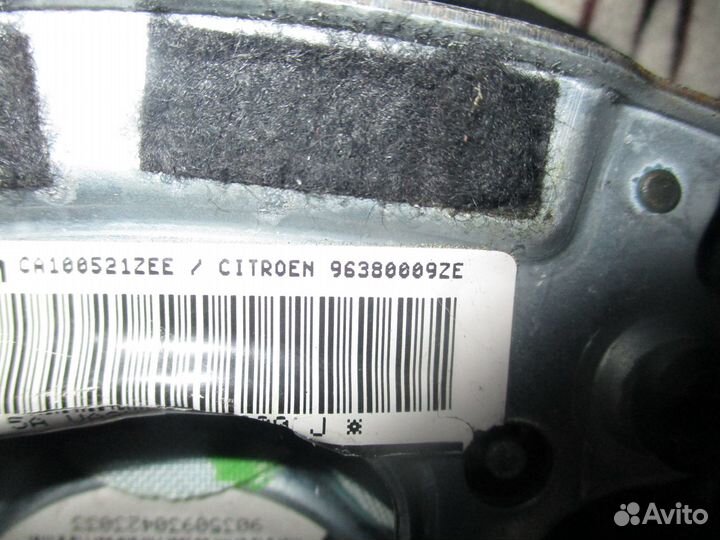 Подушка безопасности (аэрбег) Ситроен С3