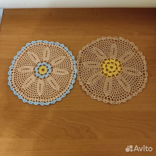 Салфетки вязаные крючком