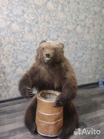 Чучело медведя имитация