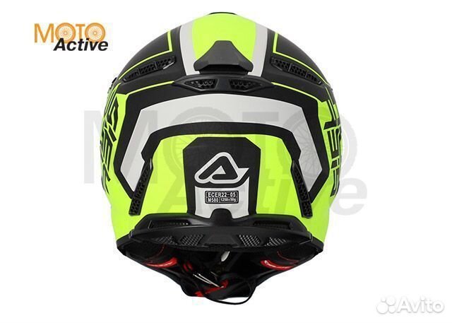 Шлем кроссовый Acerbis profile 5 22-06 Black/Fluo