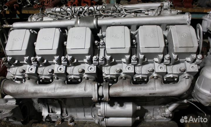 Двигатель ямз-240бм с разд. гол. кап ремонт обмен