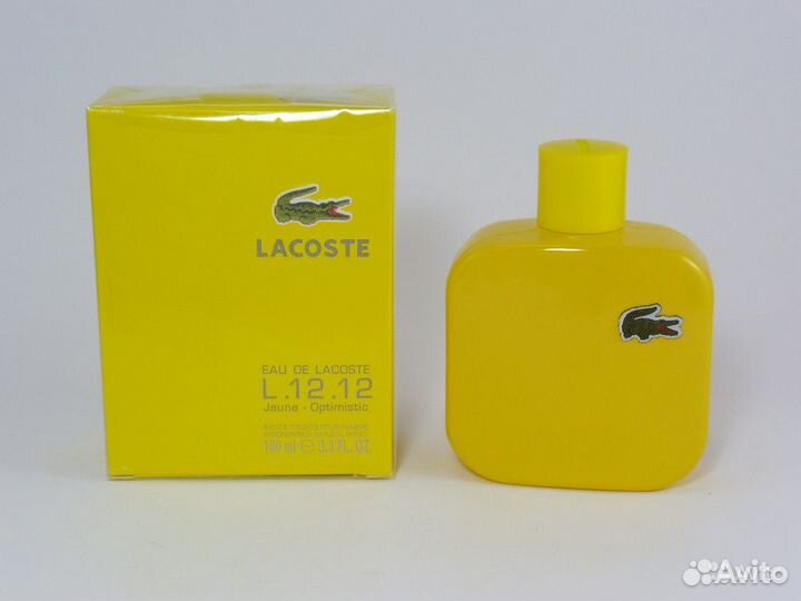 Lacoste Eau de Lacoste L.12.12 Jaune - 100 мл