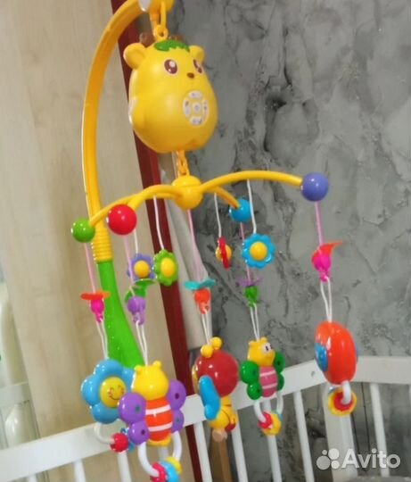 Мобиль в кроватку с проектором