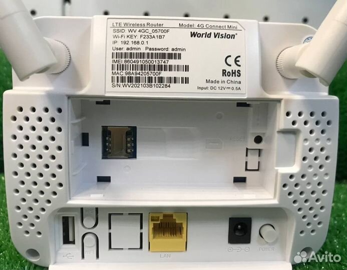 Роутер World Vision 4G Connect Mini