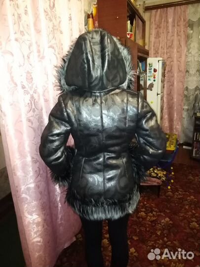Куртка-дубленка на меху