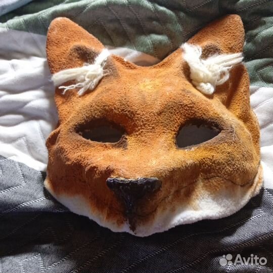 Маска для квадробики на заказ основа - папье маше