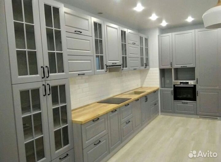 Скандинавский кухонный гарнитур на заказ