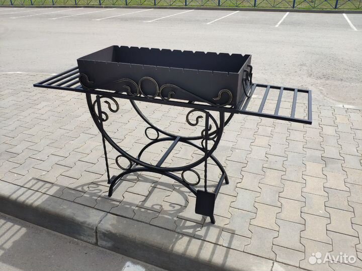 Мангал со съёмным полками. 5мм