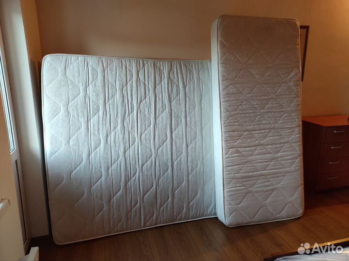 Матрасы 90 х 200 2 шт, 160 х 200 2 шт