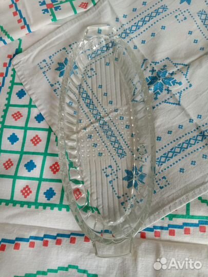 Винтажная посуда стекло