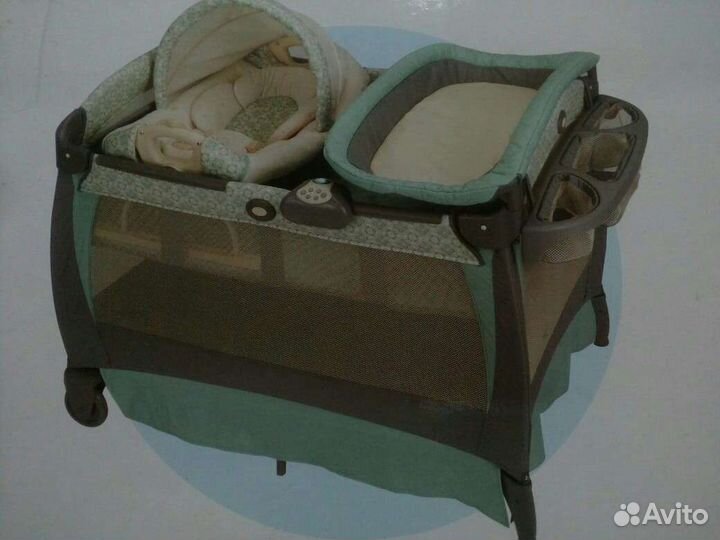 Детская кровать манеж