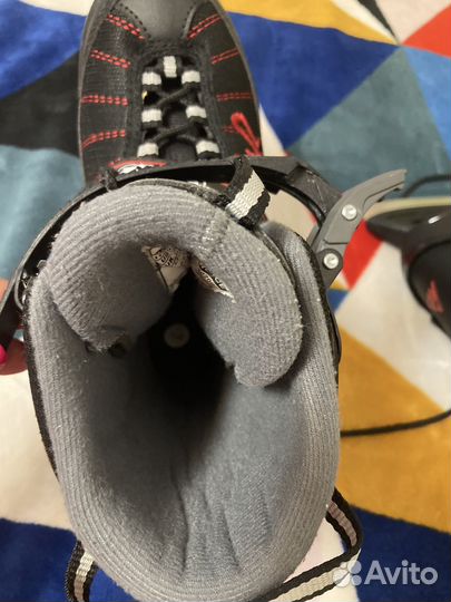 Коньки б/у К 2 детские раздвижные 32-37