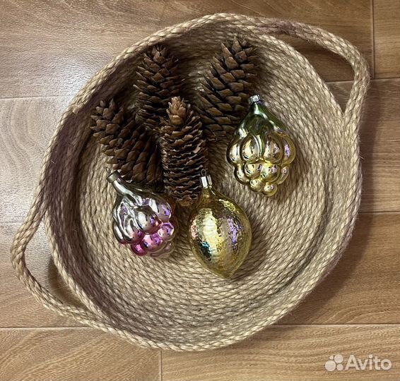 Елочные игрушки СССР