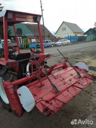 Вспашка Плугом и Фрезой целина после плуга