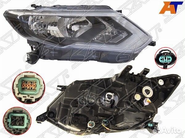 Фара nissan X-trail 17-22 RH ST-115-11T1R Sat