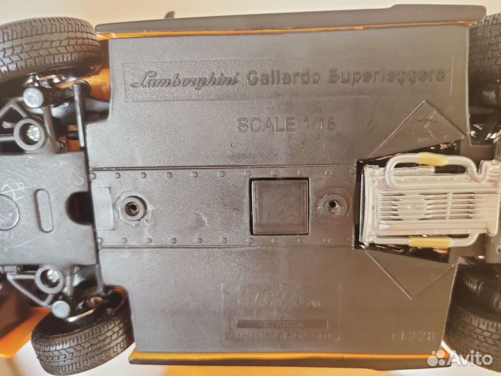 Lamborghini gallardo superleggera 1/18 Maisto