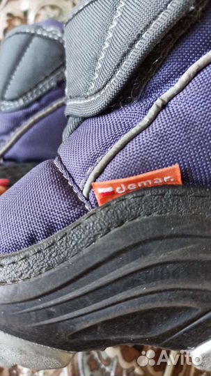 Сапоги дутики детские 20-21 размер