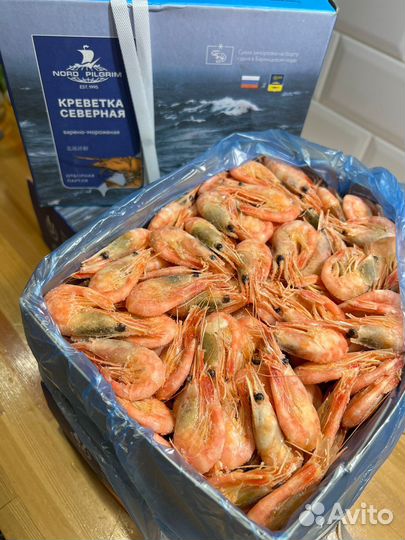 Креветка мурманская (северная) 90/120