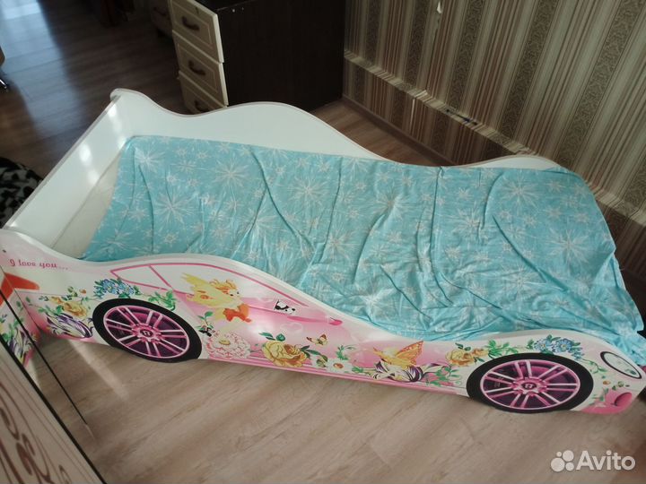 Кровать с матрасом бу