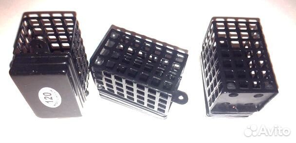 Кормушка фидерная квадрат метал с дном от 20-120гр